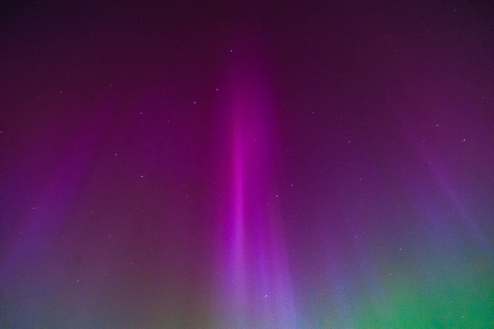 Aurora over Bristol